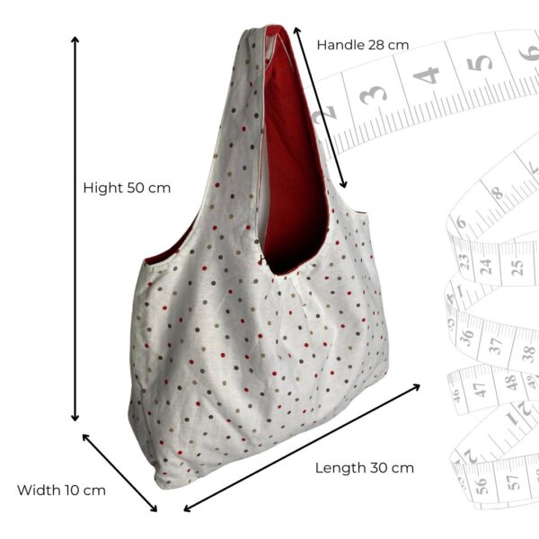 Mother & Child - Dotted Tote - Set of 2 - Image 5