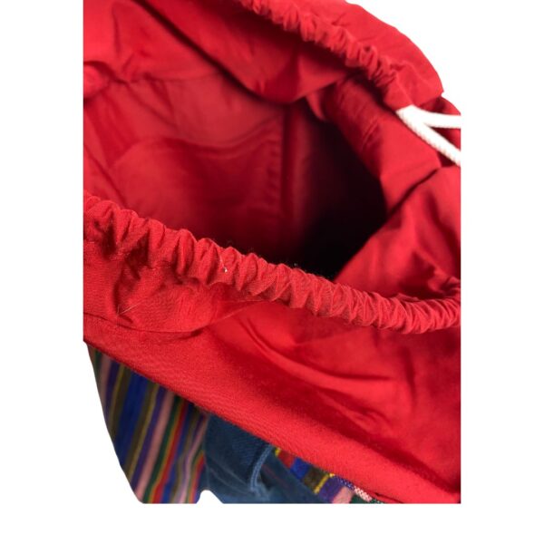 Drawstring Embroidery&Stripes - Image 3