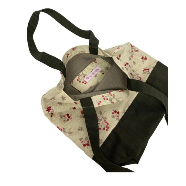Floral Charm Tote - Image 4
