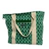 Upcycled Big Shopper – Tree Print Canvas with Cotton Straps - Image 6