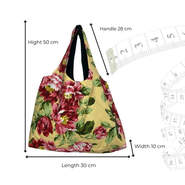 Mother & Child - Floral Tote - Set of 2 - Image 5