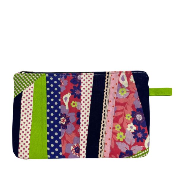 Colorful Patchwork Flat Pouch - Image 2