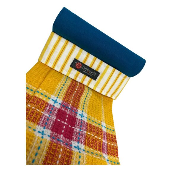 Bold Plaid Stripe Oven Tea Towel - Set of 2 - Image 2