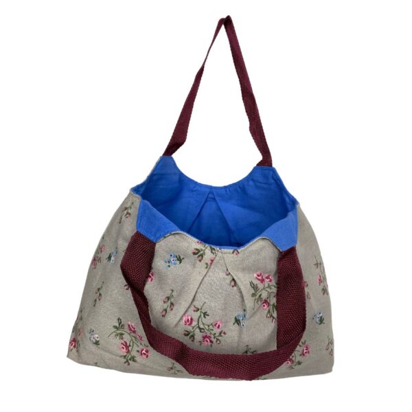 Mother & Child - Floral Beige/Blue - Set of 2 - Image 7