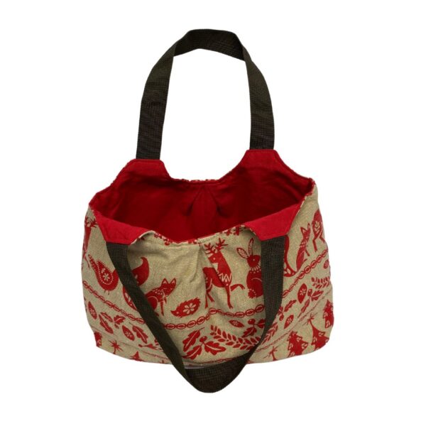 Small Festive Woodland Tote – Image 3