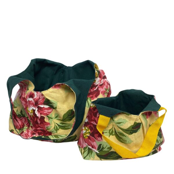 Mother & Child - Floral Tote - Set of 2 - Image 2