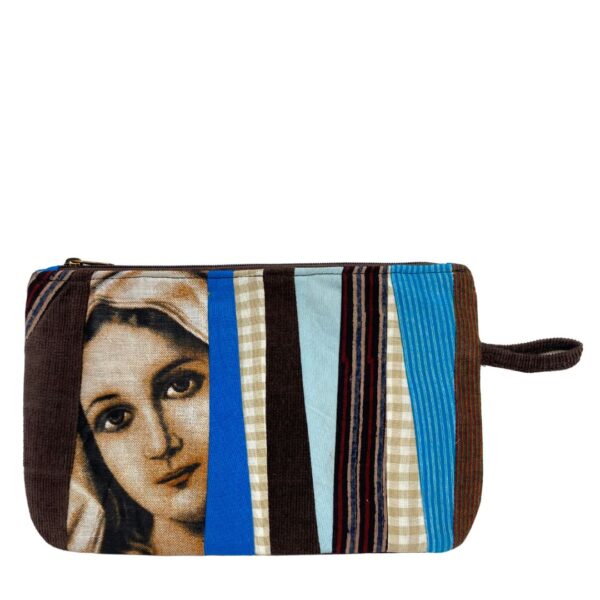 Sacred Patchwork Corduroy Pouch