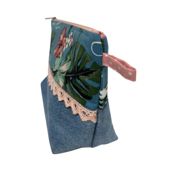 Tropical Denim Pouch - Image 3