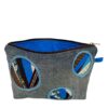 Circular Patch Denim Pouch - Image 2