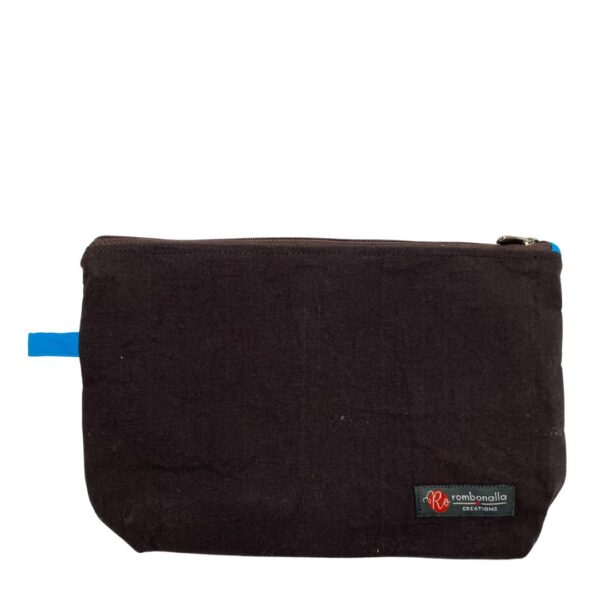Striped Patchwork Pouch - Image 2