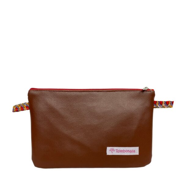 Empowering Faux Leather Flat Pouch - Image 2