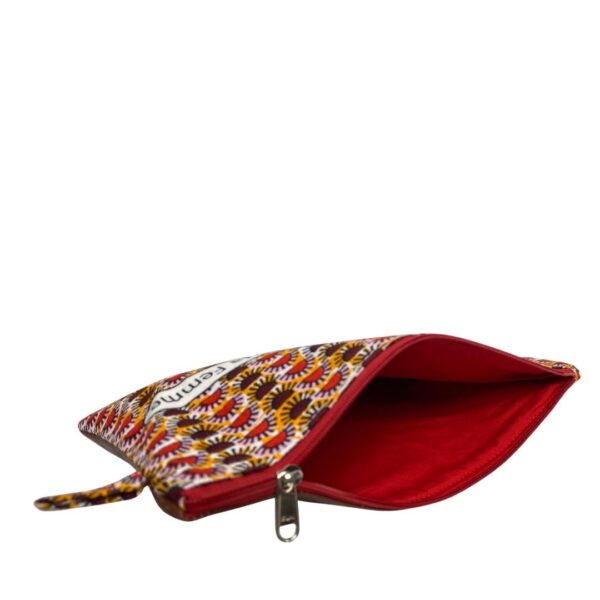 Empowering Faux Leather Flat Pouch - Image 3