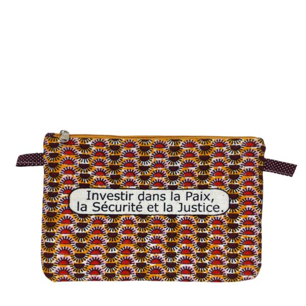 Peace Flat Pouch
