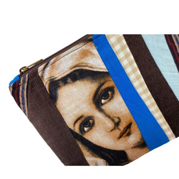Sacred Patchwork Corduroy Pouch - Image 3