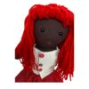 Helga - Handmade 50s-Inspired Doll in Red & White - Image 4