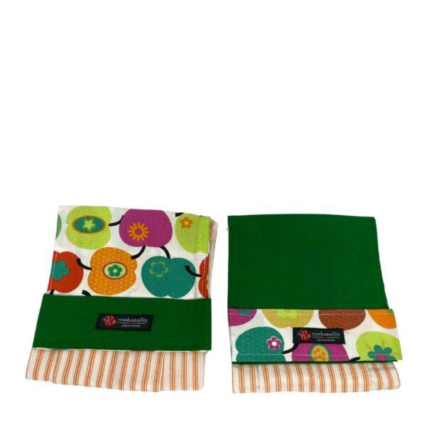 Green Apple Stripe Oven Tea Towel - Set of 2 - Image 6