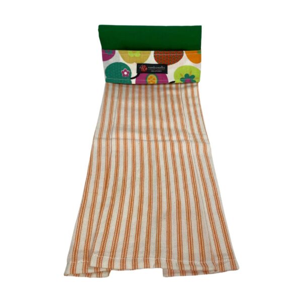 Green Apple Stripe Oven Tea Towel - Set of 2 - Image 4