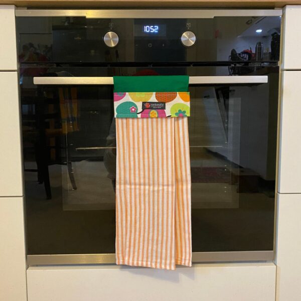 Green Apple Stripe Oven Tea Towel - Set of 2 - Image 7