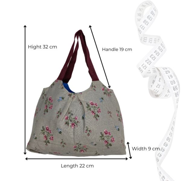 Mother & Child - Floral Beige/Blue - Set of 2 - Image 9